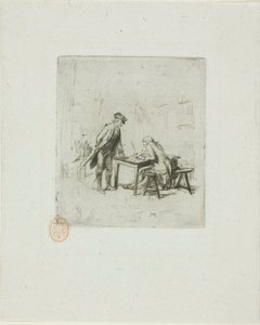 Sergeant Reporter av Jean Louis Ernest Meissonier