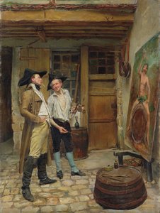 Skyltmålaren, 1872 av Jean Louis Ernest Meissonier