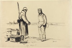 -Am Rhein? -Ja. von Jean Louis Forain