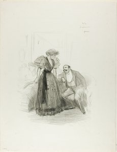 På en kvällsfest av Jean Louis Forain