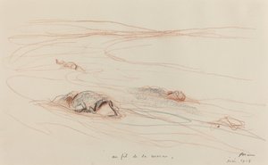 Längs Marne, 1918. av Jean Louis Forain