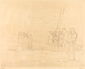 Golgata (första tallriken) av Jean Louis Forain