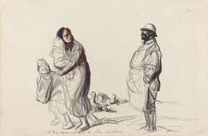 Det är för farligt nära din ambulans, c. 19141919. av Jean Louis Forain