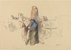 Det här var vårt hus, ca. 19141919. av Jean Louis Forain