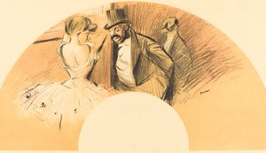 Fläkt av Jean Louis Forain