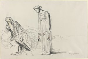 Fetters, 1919. av Jean Louis Forain