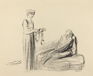 Fetters, troligen 1919. av Jean Louis Forain