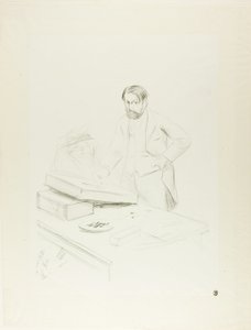Förain, litograf av Jean Louis Forain
