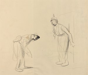 Döljer "louis" [verso] av Jean Louis Forain