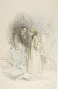 Jag vågar inte ta ner dem ... Det skulle skada honom för mycket av Jean-Louis Forain