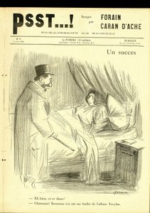 Illustration av Jean-Louis Forain (1852-1931) i Psst...! av Jean Louis Forain
