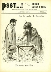 Illustration av Jean-Louis Forain (1852-1931) i Psst...! av Jean Louis Forain