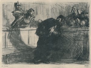 The Inveighed Lawyer, 1919 av Jean Louis Forain