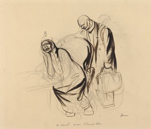 Avresa mot Versailles av Jean Louis Forain