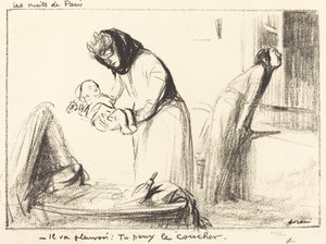 Paris nätter av Jean Louis Forain