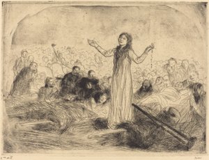 Lourdes, miraklet (andra plattan) av Jean Louis Forain