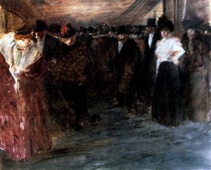 Musiksalen, 1895-1896 av Jean Louis Forain