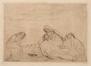 Pieta. av Jean Louis Forain