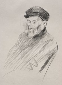 Porträtt av Renoir, tredje plattan av Jean Louis Forain