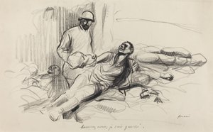 安心してください; 私は左です.スウェーデン語 av Jean Louis Forain