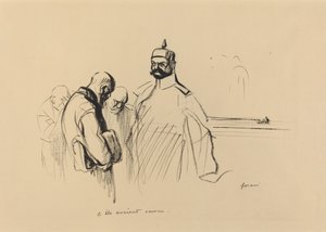 Om de hade vunnit, c. 1919. av Jean Louis Forain