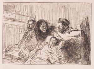 Vittnen vid förhandlingen av Jean Louis Forain