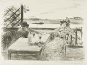 Der Laube von Jean-Louis Forain