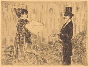 Buketten av Jean Louis Forain