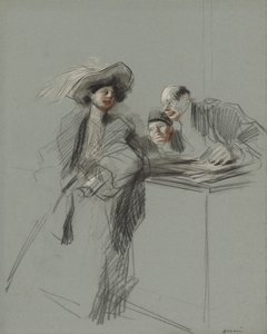 Klienten av Jean Louis Forain