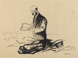 Marshall Fochs hatt, ca. 19141919. av Jean Louis Forain