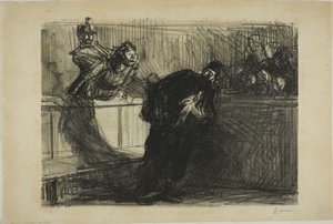 Advokaten misshandlades av Jean Louis Forain