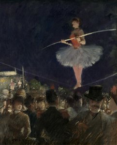 Tight-Rope Walker, ca 1885 av Jean Louis Forain