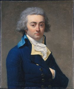 Franska: Porträtt av Marie-Jean Hérault de Séchelles (1759-1794) Porträtt av Marie-Jean Hérault de Séchelles