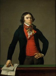 Porträtt av Bertrand Barère de Vieuzac (1755-1841), fransk revolutionär politiker och engelsk spion