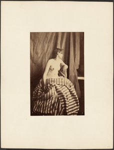 [Nakenstudie] av Jean Louis Marie Eugène Durieu