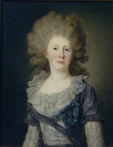 Porträtt av grevinnan Sofia Vladimirovna Panina 1774-1844, 1791