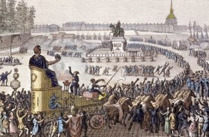 1:a frihetsfirandet i Paris den 15 april