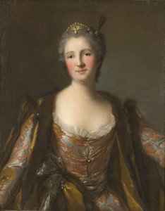 Elisabeth Catherine de Besenval, markisen de Broglie, en sultan - markisen de Broglie (1718-1777), född Freiin von Besenval von Brunstatt, som Sultana, av Nattier, Jean-Marc (1685-1766). Olja på duk. 1742 Mått : 81x63 cm. Nationalmuseum Stockholm av Jean Marc Nattier