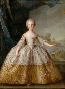 Prinsessan Isabella av Parma 1741-1763 som barn