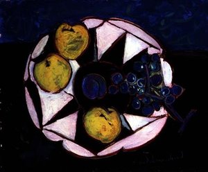The Plum (olja på duk)