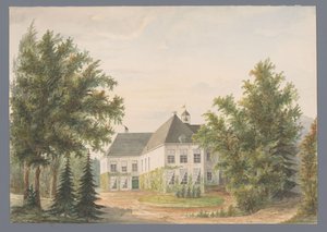 Två män klädda i franskt mode ca 1696