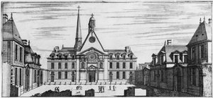 Utsikt över Hopital des Incurables
