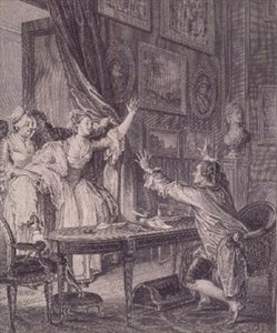 Det är en pojke, graverad av P.C. Baquoy (1759-1829)