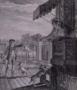 The Successful Wager, graverad av Camligue (fl.1785)
