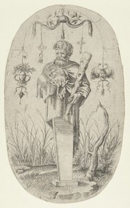 Herkules med sin klubba, 1535-55.