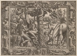 Evas frestelse, ca. 15451547.