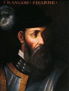 Porträtt av Francisco Pizarro (Trujillo, Spanien av Jean Monier or Mosnier
