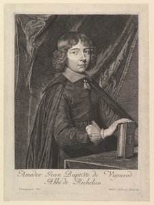 Amador Jean-Baptiste de Vignerod, Abbe de Richelieu. av Jean Morin