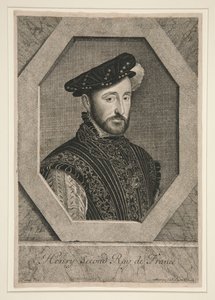 Henrik II, kung av Frankrike (1519-1559) av Jean Morin
