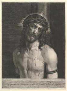 Kristus har kolumnen. av Jean Morin